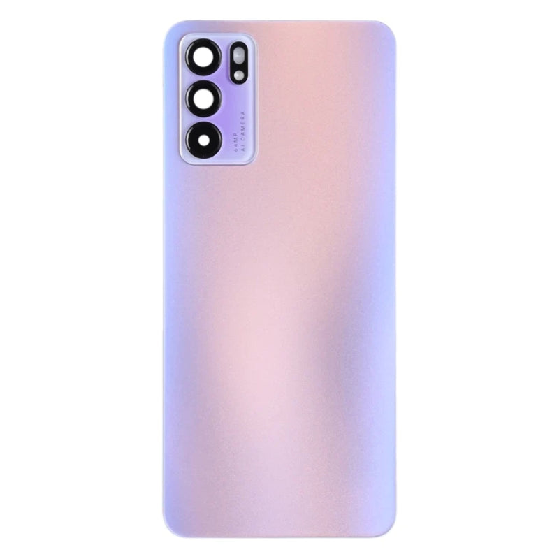 Cargue la imagen en el visor de la galería, [With Camera Lens] OPPO Reno6 5G (CPH2251) - Rear Back Battery Cover Panel - Polar Tech Australia
