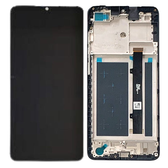 [With Frame] Original ZTE Blade A52 LCD Screen Assembly - Polar Tech Australia