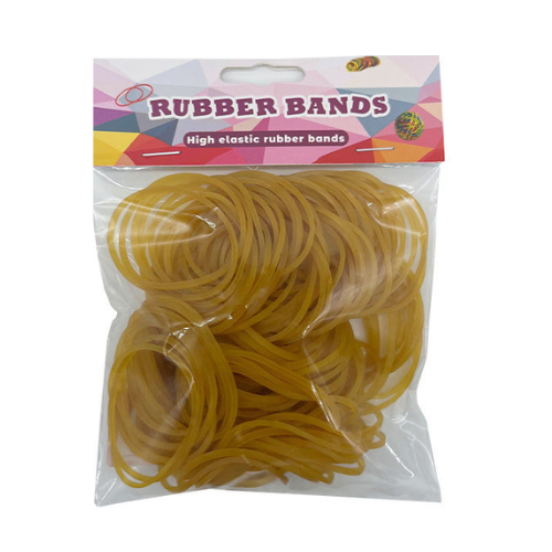 [150PCS][38MM Diameter] Size 16 Rubber Bands Yellow 50G