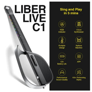 Cargue la imagen en el visor de la galería, LiberLive C1 Foldable Portable Stringless Smart Easy Guitar
