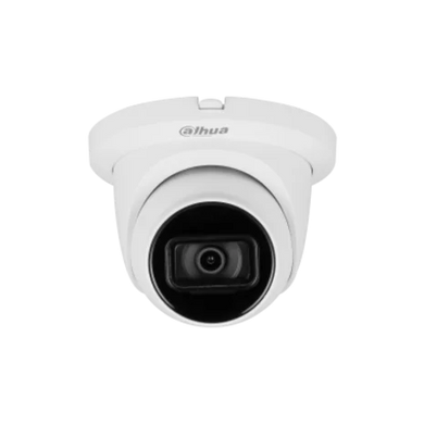 [HDW2834TM] Dahua 8MP PoE Metal Housing SD Card Slot Turret Eyeball Dome Built-in Mic IP Camera