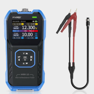 [HRM-10] FNIRSI Battery Voltage Internal Resistance Tester 18650 High-precision AC Acid Lithium Lead Car Battery Capacitor Tester