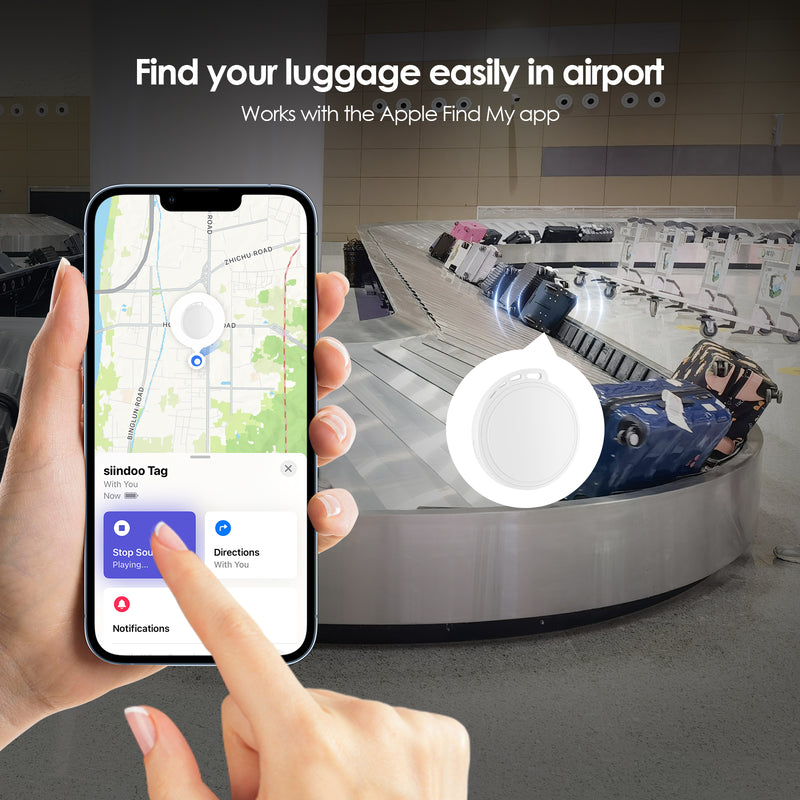 Load image into Gallery viewer, [Siindoo]  AirTag Mini GPS Tracker Smart Tag Luggage Wallet Pet Key Finder
