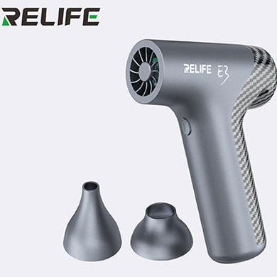 [E3] Relife TURBO COOLER Rechargeable Portable Phone Repair Dust Cleaner Air Blower Cleaning for Phone PCB PC Keyboard Dust Removing Camera Lens Cleaning - Polar Tech Australia