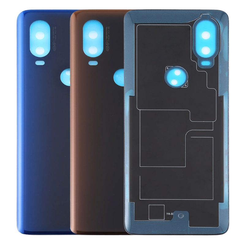 Cargue la imagen en el visor de la galería, [No Camera Lens] Motorola Moto One Vision Back Rear Battery Cover - Polar Tech Australia
