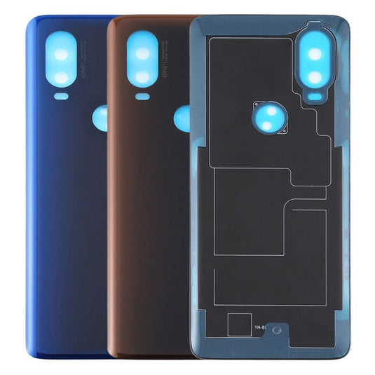 [No Camera Lens] Motorola Moto One Vision Back Rear Battery Cover - Polar Tech Australia