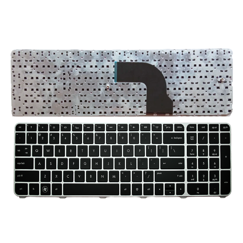 Cargue la imagen en el visor de la galería, HP DV7-7000 DV7T-7100 DV7-7200 DV7-7100 DV7-7001 Series - Laptop Keyboard With Back Light US Layout
