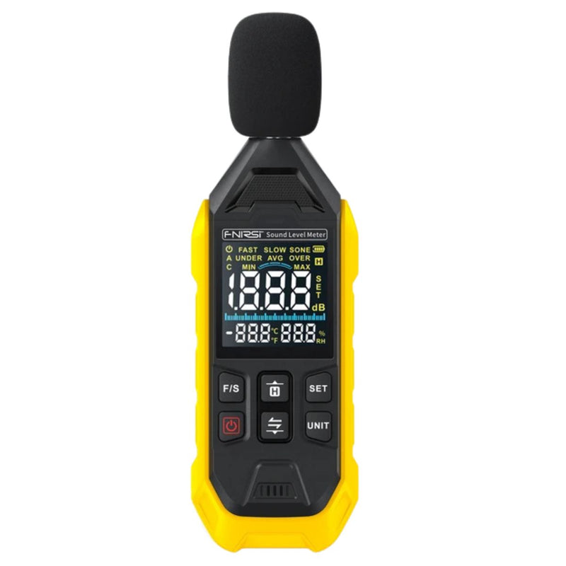 Load image into Gallery viewer, [FDM01] FNIRSI Digital Noise Meter Sound Level Meter Handheld DB Meter 30~130dB Audio Measuring Instrument 600mah lithium Battery
