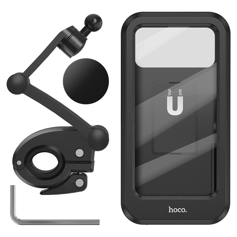 Cargue la imagen en el visor de la galería, [CA101] HOCO Universal Bicycle &amp; Motorcycle Waterproof Mobile Phone Holder - Polar Tech Australia
