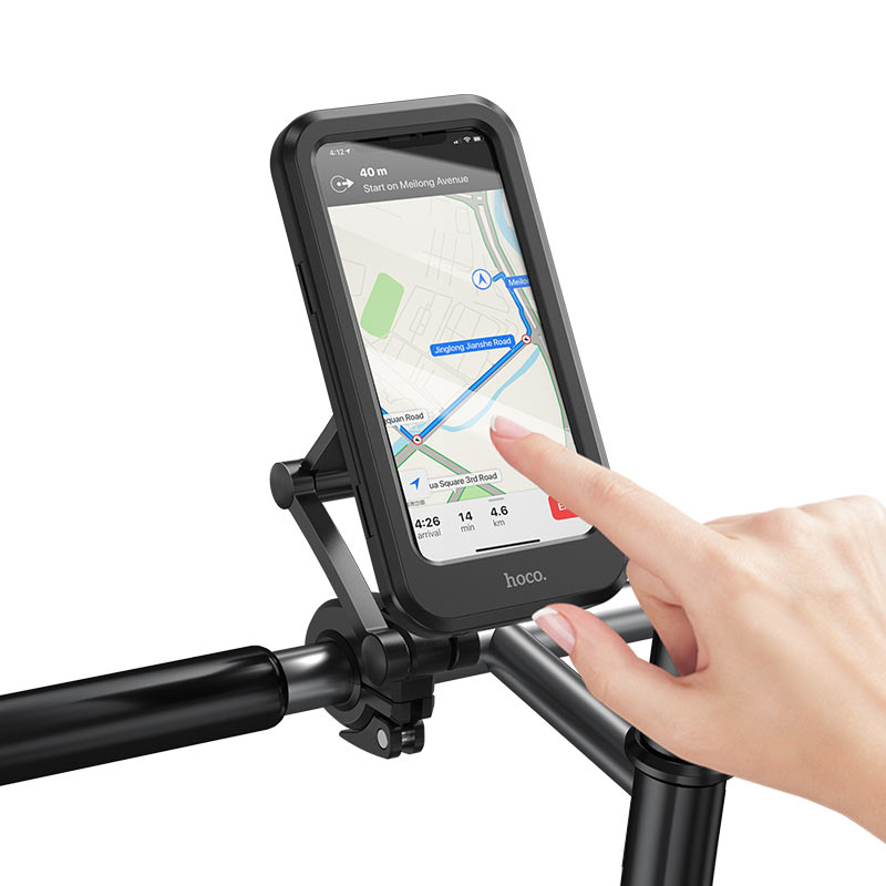 Cargue la imagen en el visor de la galería, [CA101] HOCO Universal Bicycle &amp; Motorcycle Waterproof Mobile Phone Holder - Polar Tech Australia
