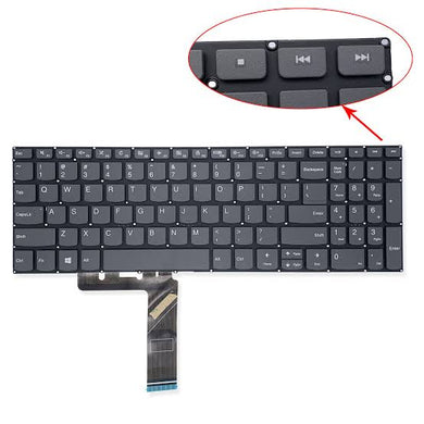 Lenovo Ideapad 330S-15ARR 330S-15AST 330S-15IKB Series - Laptop Replacement Keyboard Flex With Backlit US Layout