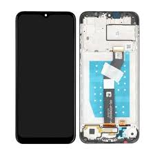 [With Frame] Motorola Moto G8 Power Lite - LCD TouchScreen Display Digitizer Assembly