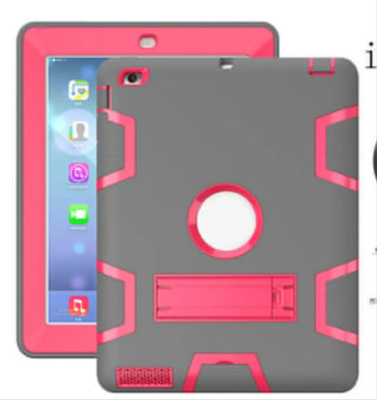 Apple iPad Mini 4/5 Defender Heavy Duty Drop Proof Rugged Protective Stand Case - Polar Tech Australia