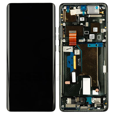 [With Frame] Motorola Moto Edge 50 Ultra - AMOLED LCD Display Touch Digitizer Screen Assembly