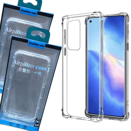 OPPO Reno12 Pro 5G (CPH2629) - Trasnsparent Airpillow Air Cushion Shock proof Case - Polar Tech Australia