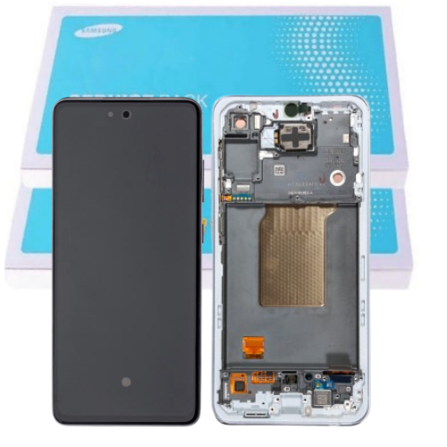 Chargez l&#39;image dans la visionneuse de la galerie, [Samsung Service Pack] Samsung Galaxy A55 5G (SM-A556) OLED LCD Touch Digitizer Screen Assembly
