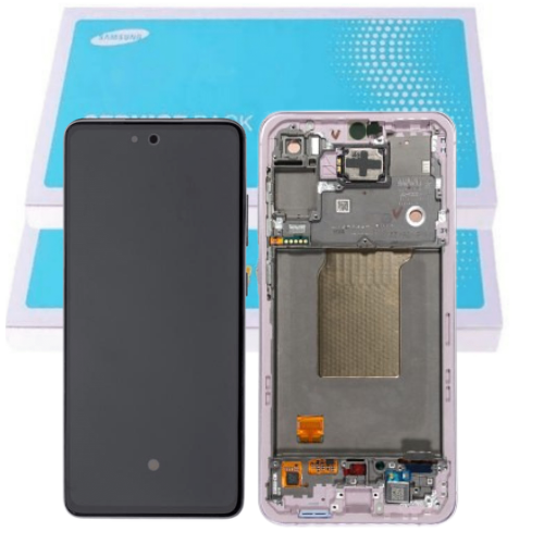 Chargez l&#39;image dans la visionneuse de la galerie, [Samsung Service Pack] Samsung Galaxy A55 5G (SM-A556) OLED LCD Touch Digitizer Screen Assembly
