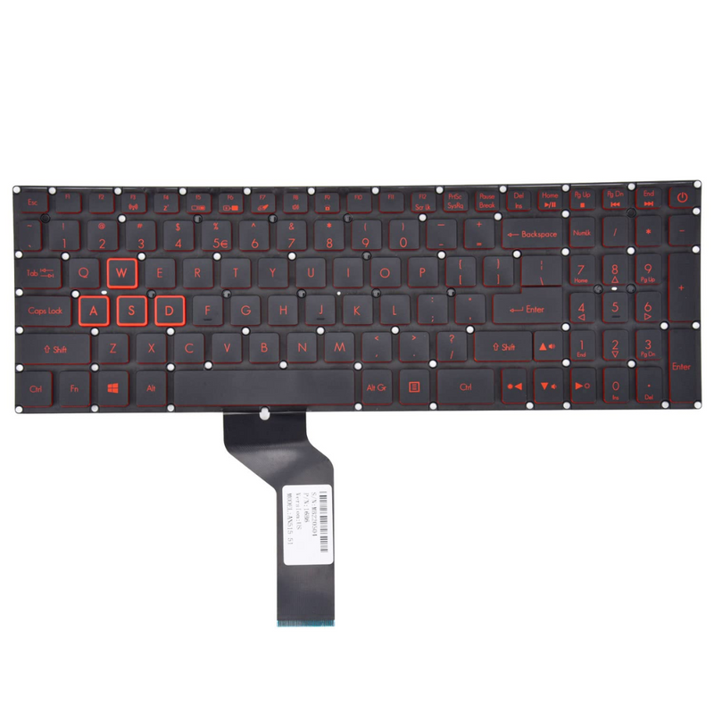 Chargez l&#39;image dans la visionneuse de la galerie, Acer Nitro 5 AN515-42 AN515-52 N17C1 Replacement Keyboard US Layout - Polar Tech Australia
