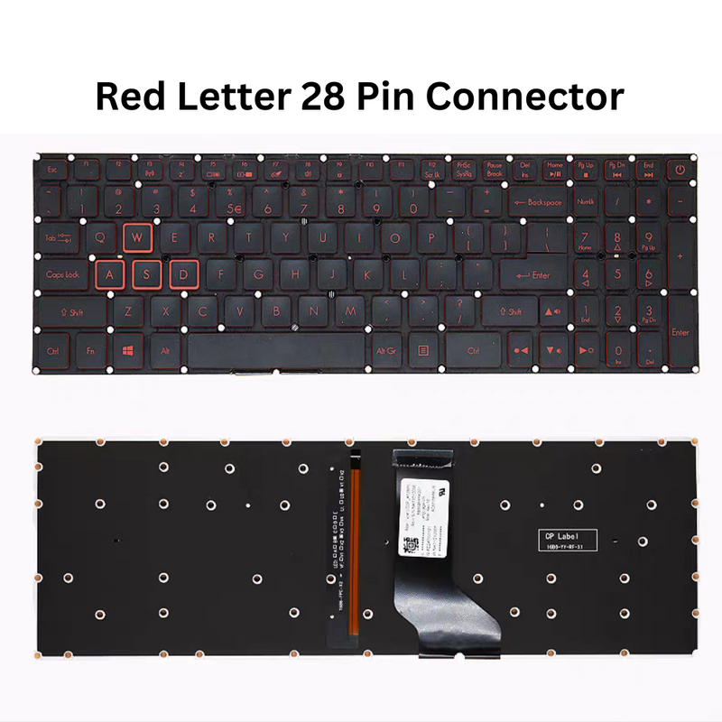 Load image into Gallery viewer, Acer Nitro 5 AN515-42 AN515-52 N17C1 Replacement Keyboard US Layout - Polar Tech Australia
