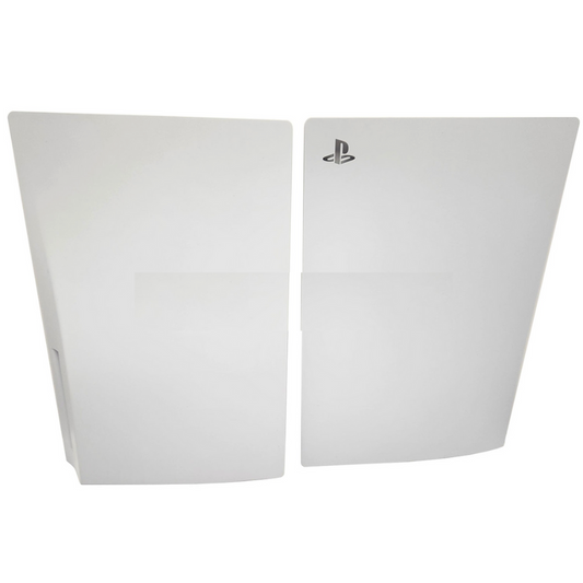 [Disk Edition] SONY PlayStation 5 / PS5 White Housing Outer Shell Frame Replacement Part - Polar Tech Australia