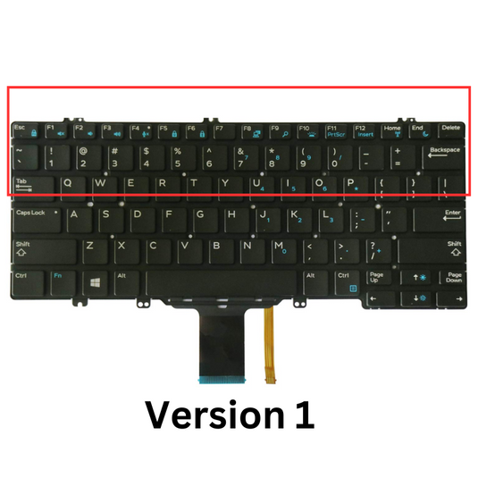 Dell Latitude 7280 7290 7380 7389 7390 5290 5289 5288 5280F Keyboard Replacement With Backlit (US Layout) - Polar Tech Australia