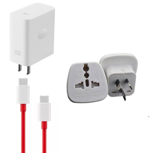 Chargez l&#39;image dans la visionneuse de la galerie, [160W][With Cable] Genuine OPPO/Realme/OnePlus SuperVOOC Wall Charger Adapter Power Supply Unit
