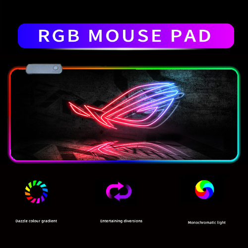 [40x90cm] Large Size RGB Light Effect Cool Gaming Keyboard Mouse Desktop Pad - Polar Tech Australia