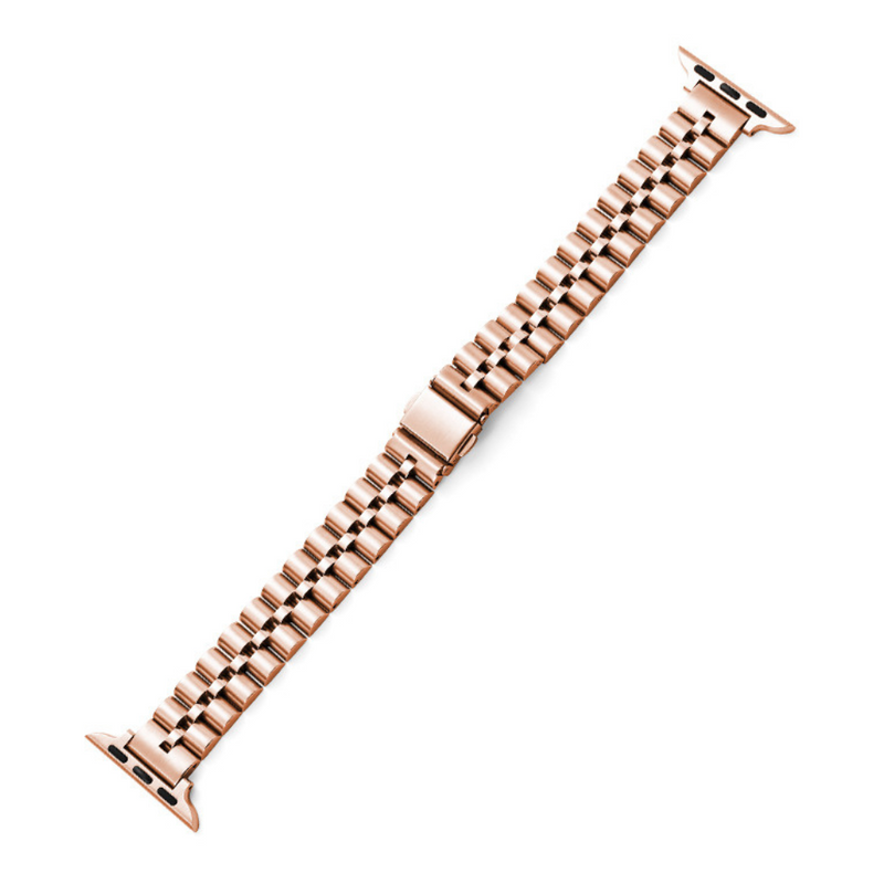 Chargez l&#39;image dans la visionneuse de la galerie, Apple Watch 1/2/3/4/5/SE/6/7/8 Thin Metal Steel Chain Link Style Girl Women Watch Band - Polar Tech Australia
