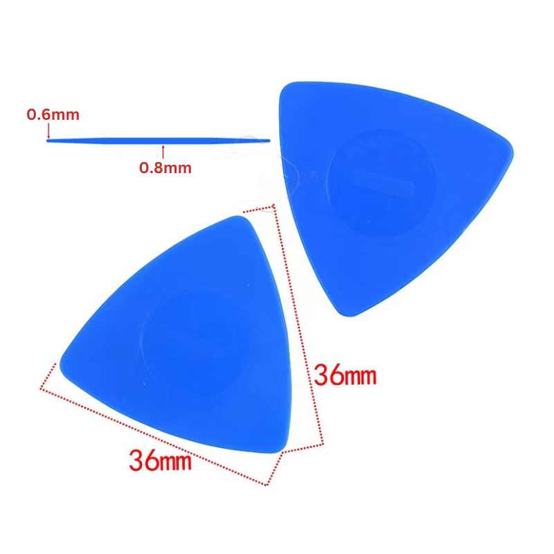 Cargue la imagen en el visor de la galería, [PT302] Thin Strong Plastic Guitar Pick Opening Pry Repair Tool for Mobile Device Repair - Polar Tech Australia
