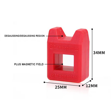 [JCQ-01] Magnetizer/Demagnetizer Cube Screwdriver Bench Bits Magnetic Degaussing - Polar Tech Australia