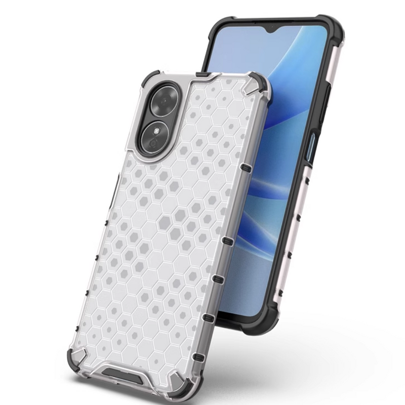 Chargez l&#39;image dans la visionneuse de la galerie, OPPO A98 (CPH2529) - Honeycomb Transparent Shockproof Protection Case - Polar Tech Australia
