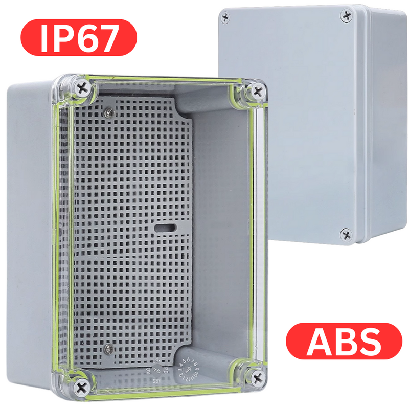 Chargez l&#39;image dans la visionneuse de la galerie, IP67 Waterproof indoor &amp; outdoor ABS Plastic Electrical Junction Box Enclosure Box - Polar Tech Australia
