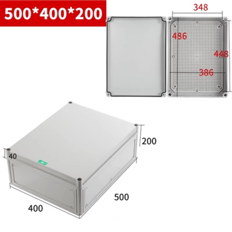 Cargue la imagen en el visor de la galería, IP67 Waterproof indoor &amp; outdoor ABS Plastic Electrical Junction Box Enclosure Box - Polar Tech Australia
