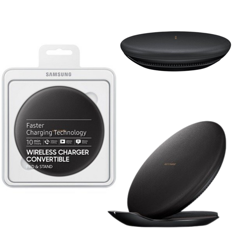 Cargue la imagen en el visor de la galería, Samsung PD Fast Wireless Charging Convertible Pad &amp; Stand - Polar Tech Australia
