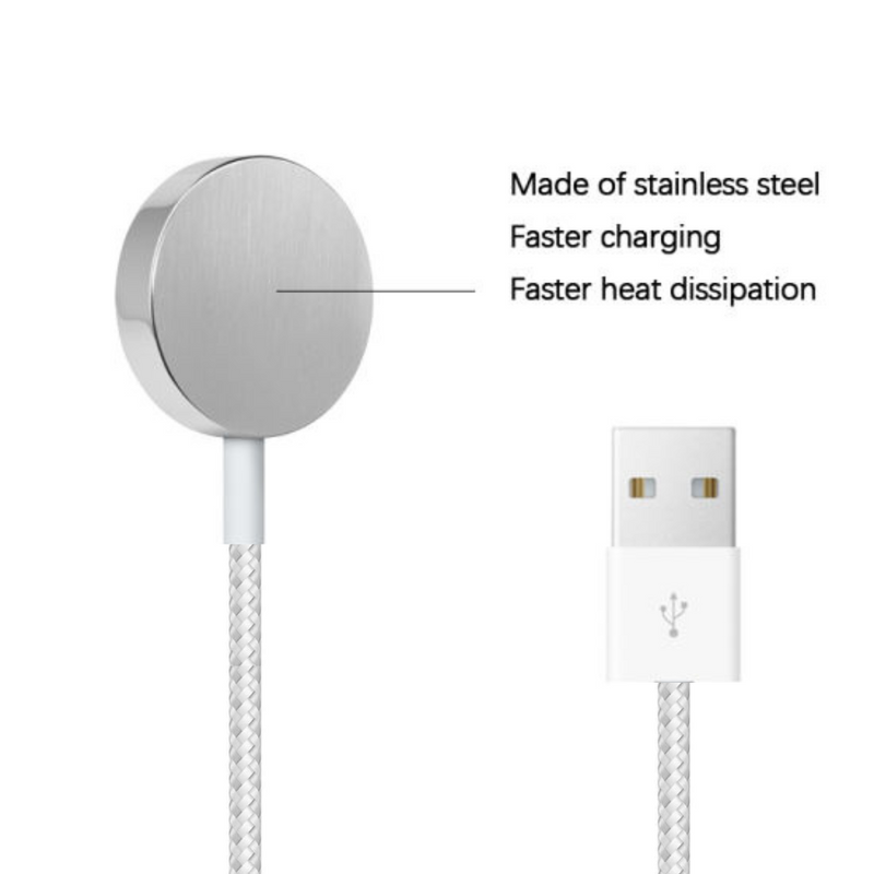 Cargue la imagen en el visor de la galería, Apple Watch Magnetic Metal Wireless Charger Cable - Polar Tech Australia
