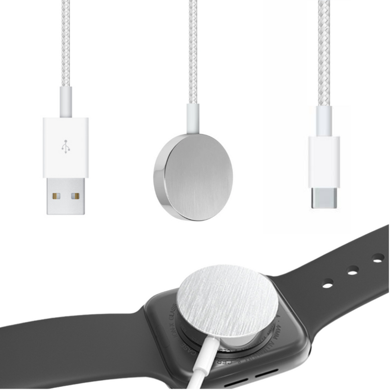 Chargez l&#39;image dans la visionneuse de la galerie, Apple Watch Magnetic Metal Wireless Charger Cable - Polar Tech Australia
