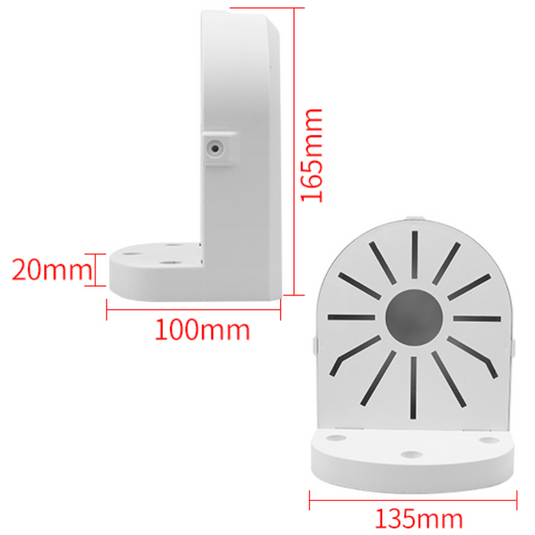 [4.5 Inch] Universal Waterproof CCTV Dome Camera Wall Mount Bracket Holder - Polar Tech Australia