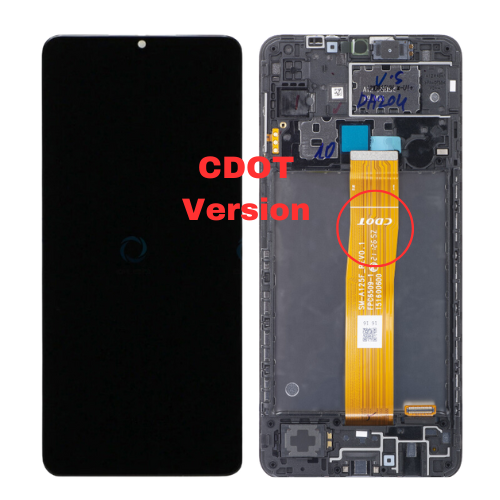 [SAMSUNG SERVICE PACK] Samsung Galaxy A12 (SM-A125) LCD Touch Digitizer Screen Assembly With Frame