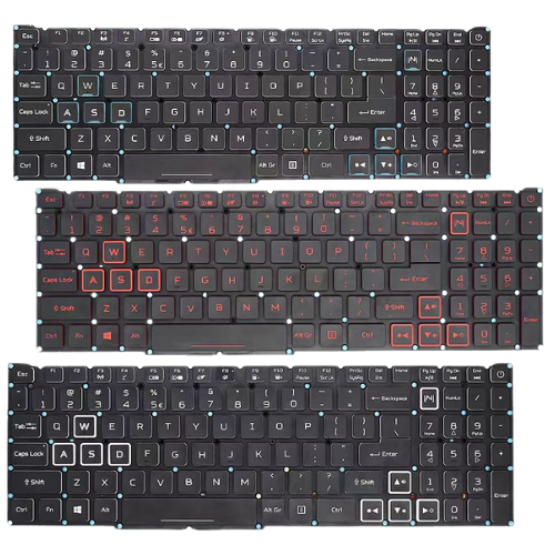 Chargez l&#39;image dans la visionneuse de la galerie, Acer Nitro 5 AN515-56-58H8 N20C1 Replacement Keyboard US Layout - Polar Tech Australia
