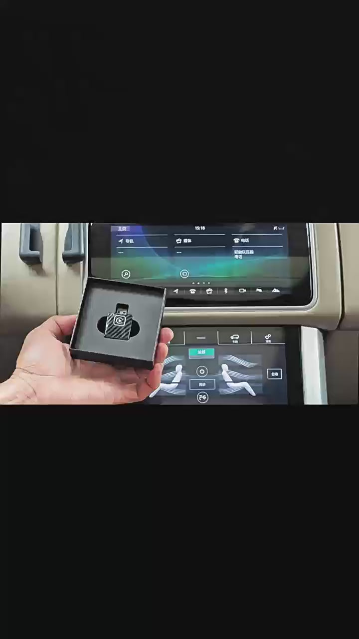 Load and play video in Gallery viewer, Plug and Play Mini Wireless CarPlay USB Adapter or iPhone 11/12/13/14/15/16
