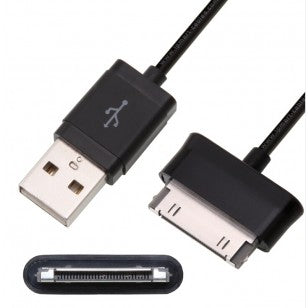 [1M] Samsung Galaxy Tab 30 Pins USB and Data Charging Data Cable - Polar Tech Australia