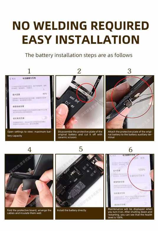 [Self Service Kit][No Soldering Required] Apple iPhone 11 Pro Max - Replacement Battery - Polar Tech Australia