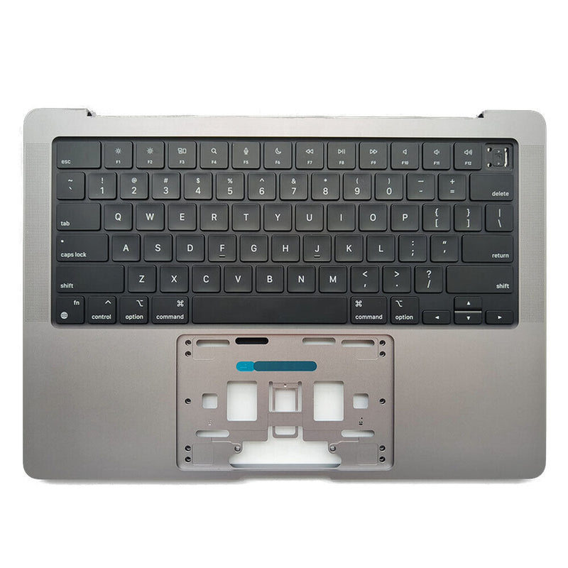 Chargez l&#39;image dans la visionneuse de la galerie, MacBook Pro 14&quot; A2442 (Year 2021) &amp; A2779 (Year 2023) - Keyboard With Frame Housing Palmrest US Layout Assembly - Polar Tech Australia
