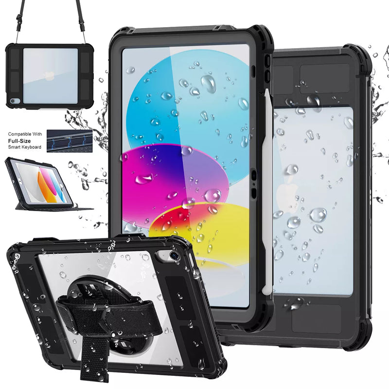 Load image into Gallery viewer, Apple iPad 10th Gen (2022) 10.9&quot; &amp; 11th Gen (2025) A16 11&quot; Shellbox Waterproof Heavy Duty Lifeproof Style Case
