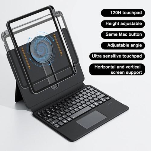 Load image into Gallery viewer, Apple iPad Pro 11&quot; &amp; Air 4/5 10.9&quot;  &amp; Air 6 11&quot; - Magic 360 Rotation Detachable Smart Wireless Trackpad Keyboard Flip Case - Polar Tech Australia
