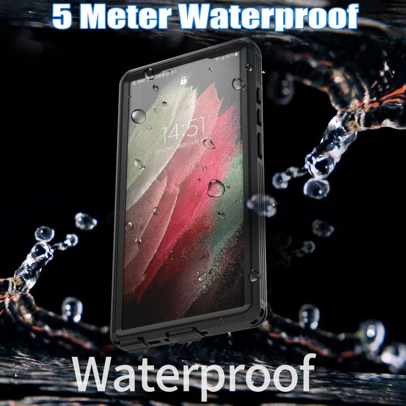 Chargez l&#39;image dans la visionneuse de la galerie, [Magsafe Compatible] [Mars Series] Samsung Galaxy S24 Ultra (SM-S928) - Shellbox Full Covered Waterproof Heavy Duty Tough Armor Case
