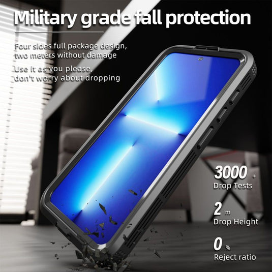 [Magsafe Compatible] [Mars Series] Samsung Galaxy S24 / Galaxy S24 Plus - Shellbox Full Covered Waterproof Heavy Duty Tough Armor Case