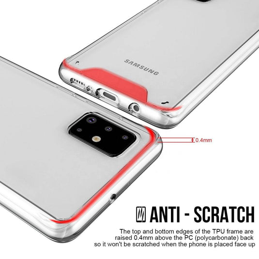 Samsung Galaxy S24/S24 Plus/S24 Ultra SPACE Ultimake Transparent Rugged Clear Shockproof Case Cover - Polar Tech Australia