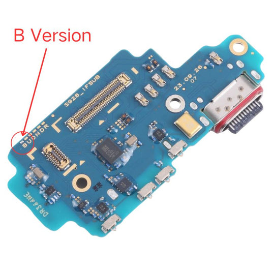 Samsung Galaxy S24 Ultra (SM-S928) - Charging Port Connector Sim Reader Mic Sub Board - Polar Tech Australia