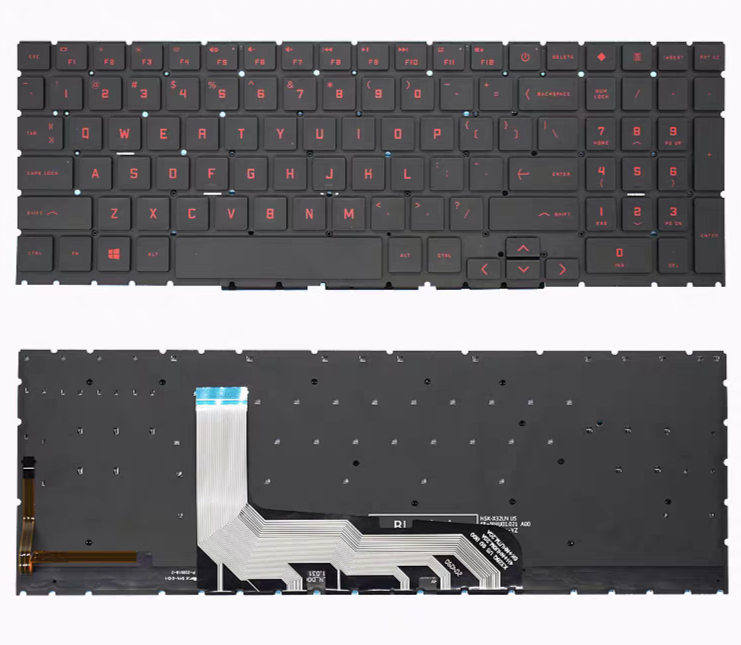 Chargez l&#39;image dans la visionneuse de la galerie, HP Omen 15-EK 15-EK0020CA 15-EN 15-EN1013DX Keyboard US layout - Polar Tech Australia
